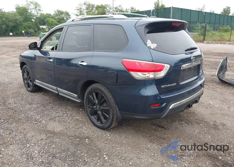 2013 Nissan Pathfinder Platinum из США, поврежденный, VIN 5N1AR2MM2DC633232